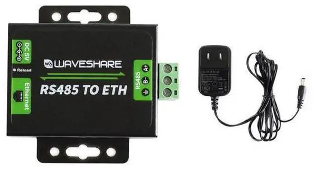 Main image of RS485 to Ethernet Converter with High-Speed Low-Power High-Stability Up-gradable Easy to Communicate Between RS485 and RJ45 Port Ethernet