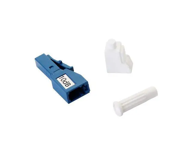 Alt view image 5 of 7 - 10 Pack Single Mode LC 10dB Fiber Optic Attenuator, LC/UPC in-Line Fiber Attenuator, Male to Female, Single-Mode Fixed, SM, dB Options: 3dB, 5dB, 7dB, 10dB
