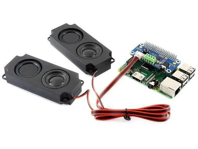 Alt view image 5 of 7 - Audio HAT Module for Raspberry Pi 4B/3B+/3B/2B/B+/A+/Zero/Zero W/Pi Zero WH,WM8960 Hi-Fi Sound Card HAT Stereo CODEC, Play/Record