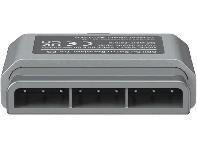 Alt view image 3 of 7 - Retro Controller Adapter Receiver for PS1 PS2 and Windows, Compatible with PS5/PS4, Xbox Series Controller, Xbox One Bluetooth and Switch Pro ControllerRetro Controller Adapter Receiver for PS1 PS2 an