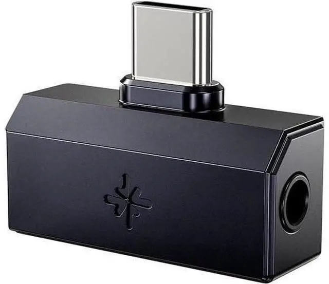 Main image of Tiny Portable DAC & Headphone Amplifier, Hi-Res USB DAC, PEQ Precision Tuning, PCM 384kHz/DSD256 Decoding, Android App/Web Control (3.5mm + Type-C Dual Ports, Tiny A Black)