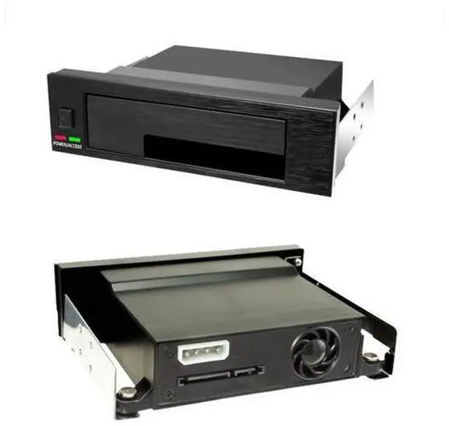 Main image of Internal Single Bay Tray-Less Mobile Rack Enclosure for 2.5? 3.5? HDD SSD LED Indicator Support Hot-swap for Windows 7/8/XP Server2008 Vista2003 MAC OS