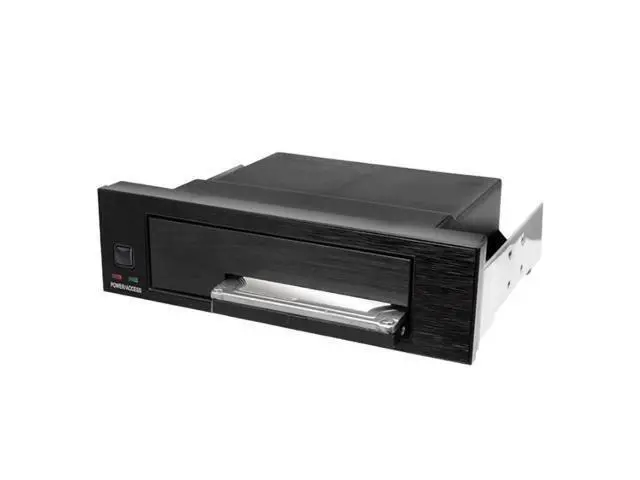 Alt view image 2 of 5 - Internal Single Bay Tray-Less Mobile Rack Enclosure for 2.5? 3.5? HDD SSD LED Indicator Support Hot-swap for Windows 7/8/XP Server2008 Vista2003 MAC OS