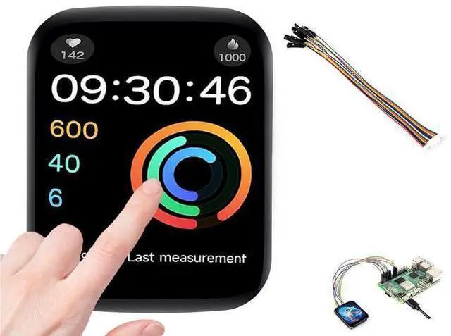 Main image of 1.69inch Touch Round LCD Display Module 240×280 Resolution, IPS Screen 262K Display Color SPI and I2C Communication for Raspberry Pi/Raspberry Pi Pico/ESP32S3/Arduino/STM32