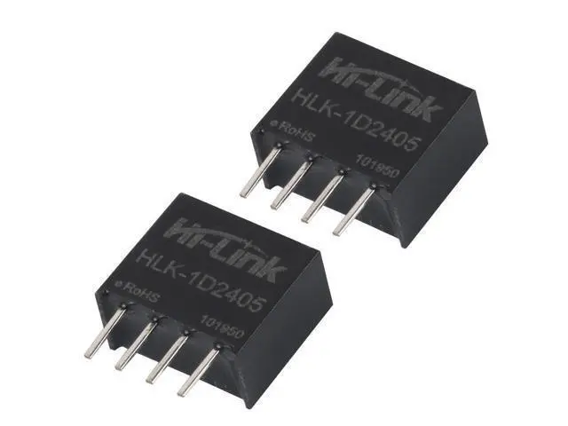 Alt view image 2 of 5 - HLK-1D2405 24V to 5V 1W 200mA DC to DC Isolation Switching Power Supply Compatible with B2405S Voltage Stabilizing SPI 80% Transfer Intelligent Household Switch Converter (10 PCS)