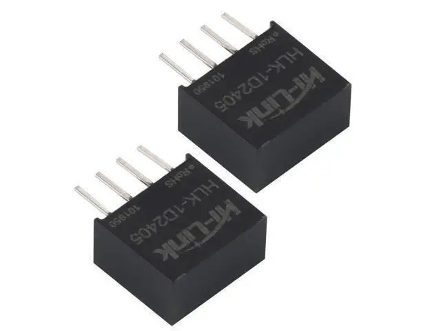 Alt view image 3 of 5 - HLK-1D2405 24V to 5V 1W 200mA DC to DC Isolation Switching Power Supply Compatible with B2405S Voltage Stabilizing SPI 80% Transfer Intelligent Household Switch Converter (10 PCS)