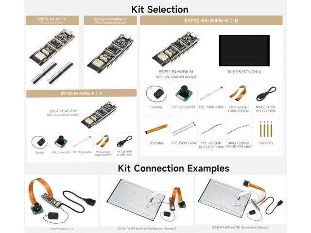 Alt view image 7 of 7 - ESP32-P4-WIFI6 High-Performance Development Board, Based On ESP32-P4 and ESP32-C6, Supports Wi-Fi 6 and Bluetooth 5 / BLE, Rich Human-Machine Interfaces, Supports AI Speech Interaction