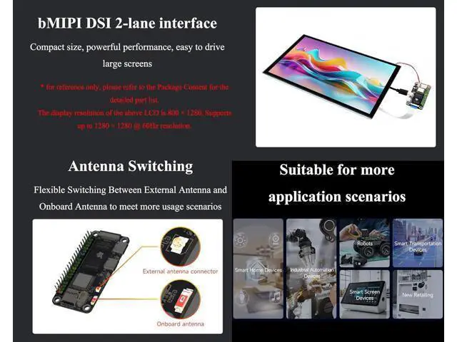 Alt view image 5 of 7 - Lyra Zero W Micro Linux Development Board Based On RK3506B Chip, Integrated with Triple-Core Arm Cortex-A7 and Arm Cortex-M0 Processors, Onboard WiFi 6 and BT Module, MIPI DSI 2-Lane Interface,etc.