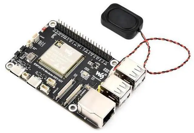 Main image of ESP32-P4-Module High-Performance Development Board, Based On ESP32-P4 and ESP32-C6, Supports Wi-Fi 6 and Bluetooth 5/BLE, Rich Human-Machine Interfaces, Comes with Speaker
