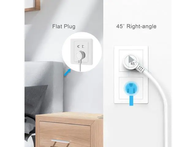 Alt view image 5 of 6 - Power Strip with USB Port, Travel Power Strip with Flat Plug, ETL 6FT Extension Cord PD 20W USB C Power Strip for iPhone 14/13/12 Pro Max,iPad Pro/Air, Mini Power Strip Cube for Home& Office