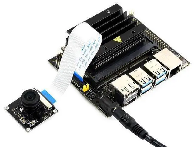 Alt view image 3 of 7 - 8MP IMX219-170 Camera Compatible with Jetson Nano and Compute Module 3/3+,8 Megapixels Camera Module 3280×2464 Resolution with IMX219 Sensor 170 Degree FOV