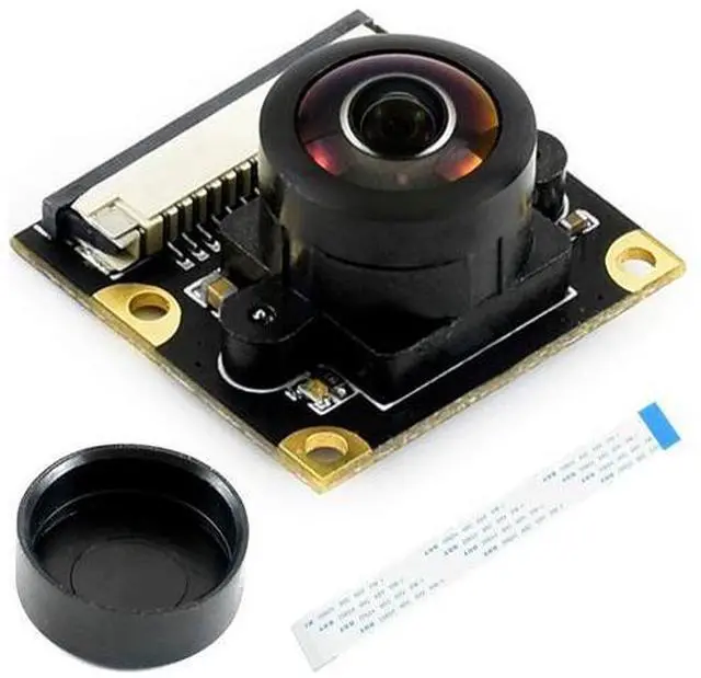 Main image of 8MP IMX219-200 Camera Compatible with Jetson Nano and Raspberry Pi Compute Module 3/3+, 8 Megapixels Camera Module 3280x2464 Resolution with IMX219 Sensor 200 Degree FOV 8 Megapixels