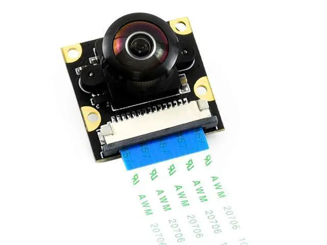 Alt view image 4 of 7 - 8MP IMX219-200 Camera Compatible with Jetson Nano and Raspberry Pi Compute Module 3/3+, 8 Megapixels Camera Module 3280x2464 Resolution with IMX219 Sensor 200 Degree FOV 8 Megapixels