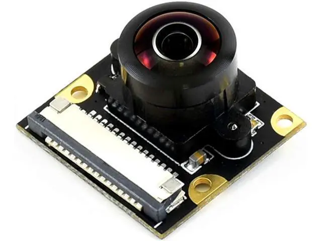 Alt view image 5 of 7 - 8MP IMX219-200 Camera Compatible with Jetson Nano and Raspberry Pi Compute Module 3/3+, 8 Megapixels Camera Module 3280x2464 Resolution with IMX219 Sensor 200 Degree FOV 8 Megapixels