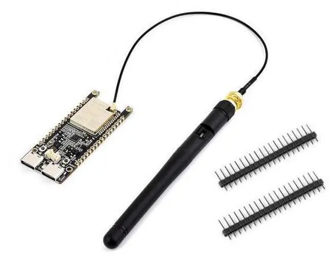 Main image of ESP32-C5 WiFi6 Development Board 5GHz/2.4GHz Dual-Band, ESP32-C5-WROOM-1U Module, 240MHz RISC-V, 32MB Flash+8MB PSRAM, WiFi/BLE 5/ Zigbee/Thread Wireless, with External Dual-Band Antenna