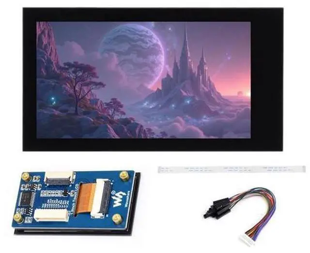 Main image of 1.9inch Touch LCD Display Module, IPS Micro LCD Display, 172x320 Resolution, 262K Display Color, SPI and I2C Interfaces, Compatible with Raspberry Pi 5/ 4B/3B+/3B/Zero W/Zero 2 W/Pico/Pico 2W, ect.