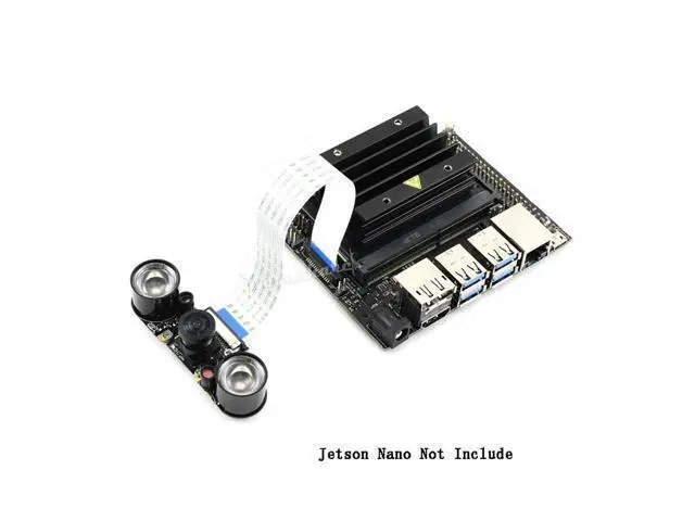 Alt view image 4 of 6 - 8MP IMX219-160IR Camera Compatible with NVIDIA Jetson Nano and Compute Module 3/3+,8 Megapixels Camera Module 160 Degree FOV Infrared Night Vision 3280×2464 Resolution