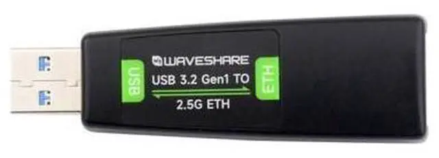 Main image of USB to 2.5G Ethernet Port Converter, High-Speed Networking, Driver-Free, Supports Windows/MacOS/Linux/Android Multi-System, 2.5G USB Ethernet Adapter (USB 3.2 Gen1 to 2.5G ETH)