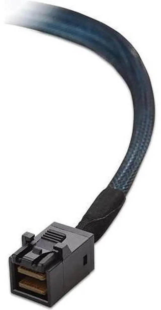Alt view image 2 of 5 - Internal HD Mini SAS to SATA (SFF-8643 to 4x SATA) Reverse Breakout Cable 3.3 Feet/1mParent