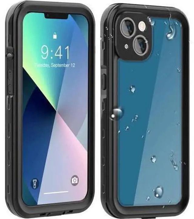 Main image of iPhone 13 Mini Waterproof Case, Shockproof Underwater IP68 Case, with Built-in Screen Protector Full Body Rugged Protective Cover, for iPhone 13 Mini 5.4 inch