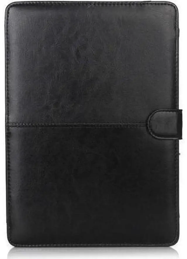Alt view image 5 of 7 - MacBook Pro 16 inch Case 2019 2020 2021 Model A2141 with Touch Bar & Touch ID PU Leather Book Folio Protective Cover with Keyboard Cover