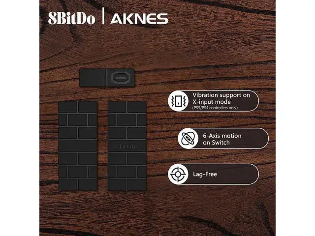 Alt view image 4 of 6 - 8BitDo USB Wireless Controller Adapter 2 Converter Dongle for Switch/Switch OLED,Steam Deck,Windows,Raspberry Pi, macOS, PS5/PS4/PS3 Controller,Xbox Series X/S,Xbox One Bluetooth Controller, OTG Cable