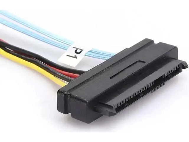 Alt view image 7 of 7 - External Hard Disk Cable Mini SAS SFF-8644 to SFF-8482 Server Computer Accessories 1m/2m Optional