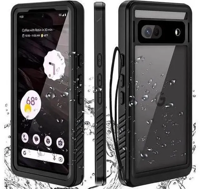 Main image of Compatible for Google Pixel 7A Case Waterproof, Built-in HD Clear Screen Protector, 360 Degree Shockproof Dustproof Bumper, Full Protective Waterproof Case for Google Pixel 7A 2023