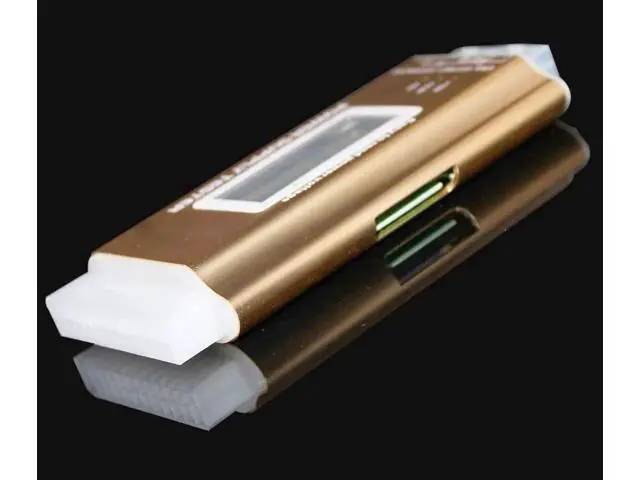 Alt view image 6 of 6 - Aomoproing 20+4 Pin LCD Computer Power Supply Tester for SATA IDE HDD ATX ITX BYI Connectors-Golden