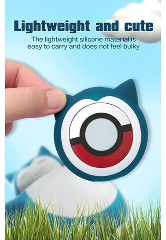 Alt view image 6 of 7 - Protective Silicone Case for Pokémon Go Plus + 2023, Cover Case for Pokemon Go Plus Plus with Wrist Strap