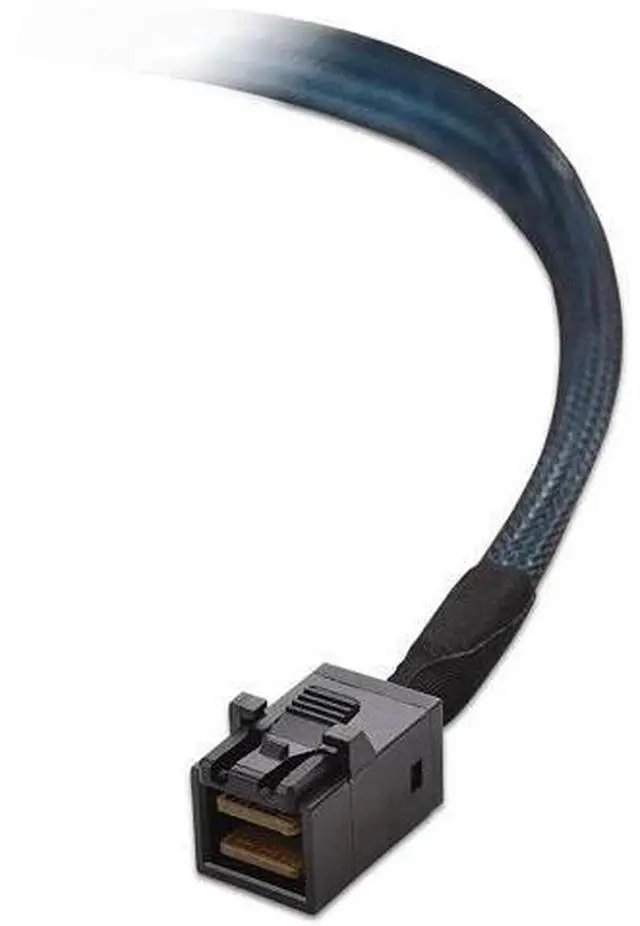 Alt view image 5 of 5 - Internal HD Mini SAS to SATA (SFF-8643 to 4x SATA) Reverse Breakout Cable 3.3 Feet/1mParent