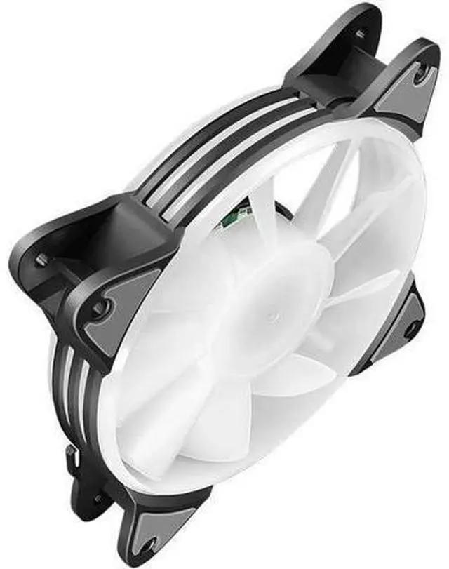 Alt view image 7 of 7 - 120mm Case Fan Cooler PC Air 12cm Cooling Fans 6PIN RGB Radiator 12V Mute Computer ARGB Aura Sync
