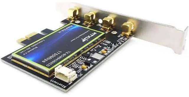 Alt view image 7 of 7 - BCM94360CD 1750M Dual Band 802.11ac Desktop PCIe Wifi Card Wireless Adapter Bluetooth 4.0 BCM94360 For MacOS Hackintosh Windows