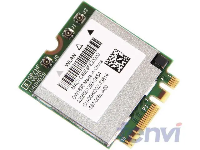 Alt view image 4 of 6 - BCM943602BAED DW1830 Wireless-AC BCM943602 NGFF M.2 1300Mbps 802.11ac WiFi Bluetooth BT4.1 Network Wlan Card support mac os