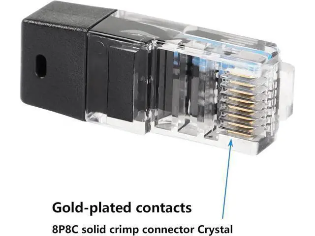 Alt view image 2 of 7 - RJ45 Network Test Adapter, 8P8C Network Plug 120 Ohms 0.25 Watts,RJ45 Connectors, for Device Network Testing 5 PCS