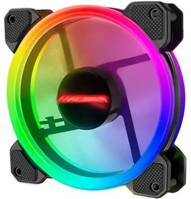 Alt view image 7 of 7 - 4 in 1 RGB Fans 120mm PC Computer Case Fan Cooling Cooler Fan Adjustable RGB Led 12V Mute Ventilador PC RGB Case Fan for Intel AMD