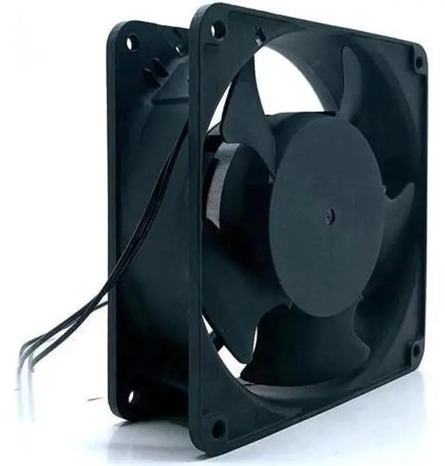 Alt view image 4 of 4 - 380V 120mm 12cm Case Fan 12038 380VAC SJ1238HA3 Industrial Cabinet Distribution Box 12cm Axial Cooling Fan