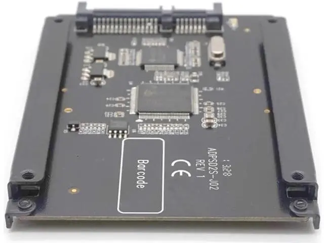 Alt view image 4 of 7 - 4 SD RAID to SATA Adaptor SATA 2.5" HDD bracket with RAID Quad SD SDHC SDXC to SATA 22 pin converter