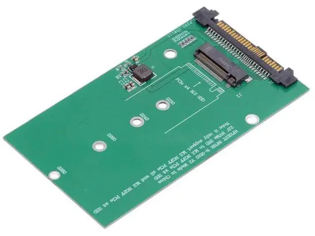 Alt view image 2 of 7 - SFF-8639 NVME U.2 to NGFF M.2 M-Key PCIe SSD Adapter for Mainboard Replace SSD 750 p3600 p3700
