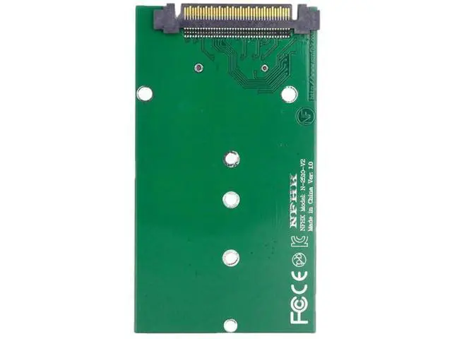 Alt view image 3 of 7 - SFF-8639 NVME U.2 to NGFF M.2 M-Key PCIe SSD Adapter for Mainboard Replace SSD 750 p3600 p3700
