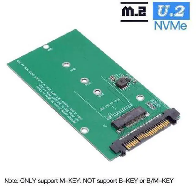 Alt view image 6 of 7 - SFF-8639 NVME U.2 to NGFF M.2 M-Key PCIe SSD Adapter for Mainboard Replace SSD 750 p3600 p3700