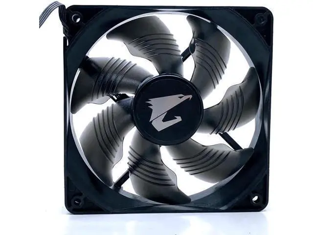 Alt view image 3 of 4 - PLA12025B12HH-LV 120mm 12025 12V Power Supply Chassis Ball Cooling Fan 12cm PWM Water Cooling Cool CPU Fans