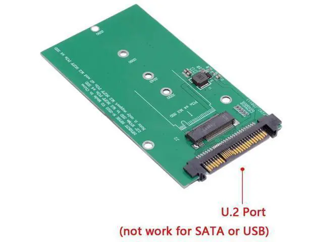 Alt view image 7 of 7 - SFF-8639 NVME U.2 to NGFF M.2 M-Key PCIe SSD Adapter for Mainboard Replace SSD 750 p3600 p3700