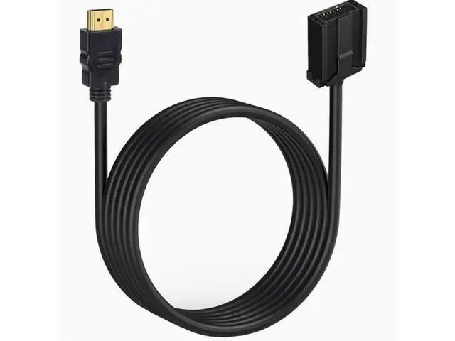 Alt view image 2 of 3 - HDMI E TYPE HDMI Car HD audio and video cable hdmi E type to HDMI male and female
