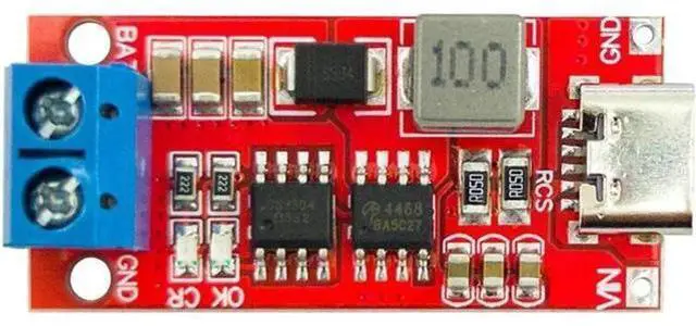 Main image of 3S Type-C To 12.6V Boost Polymer Li-Ion Charger Module DC 3-6V Step Up Battery Converter Module Power Supply(3S 2A)