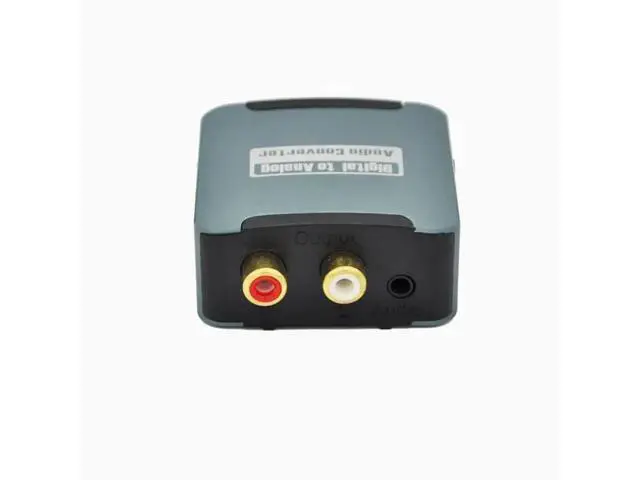 Alt view image 3 of 4 - New digital to analog audio coaxial converter Fiber to analog spdif to Lotus