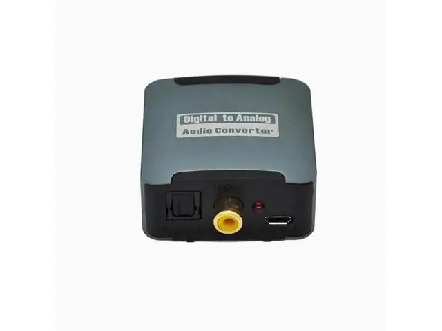 Alt view image 2 of 4 - New digital to analog audio coaxial converter Fiber to analog spdif to Lotus