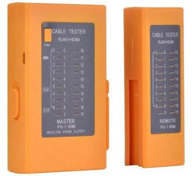 Main image of AOMOPROING 2 in 1 HDMI Cable Tester and Network Cable Tester,RJ45 Cat5 Cat6 HDMI Wire Tester