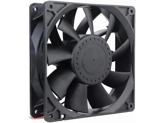 Alt view image 4 of 4 - DC 12V 24V Cooling Fan 14cm 140mm 14038 140x140x38mm Quiet Brushless Axial Dual Ball Cooling Fan 14038 Fan Grill Net