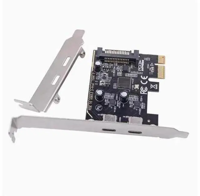 Main image of PCI-E to usb3.0 Expansion card 2-port high-speed desktop USB3.0 expansion card ASM1042 2 bites C